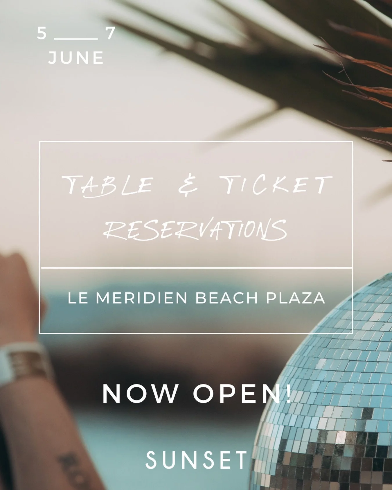 🏎️🏁 SUNSETTERS &mdash; the moment has arrived. 
Ticket sales and table reservations for SUNSET 2026 are now officially open&nbsp; 🙌🏼 
🐣Grab your 3 day early bird passes as soon as possible! Limited&nbsp; passes available ⚡️ 
👉🏼 Join us from 12