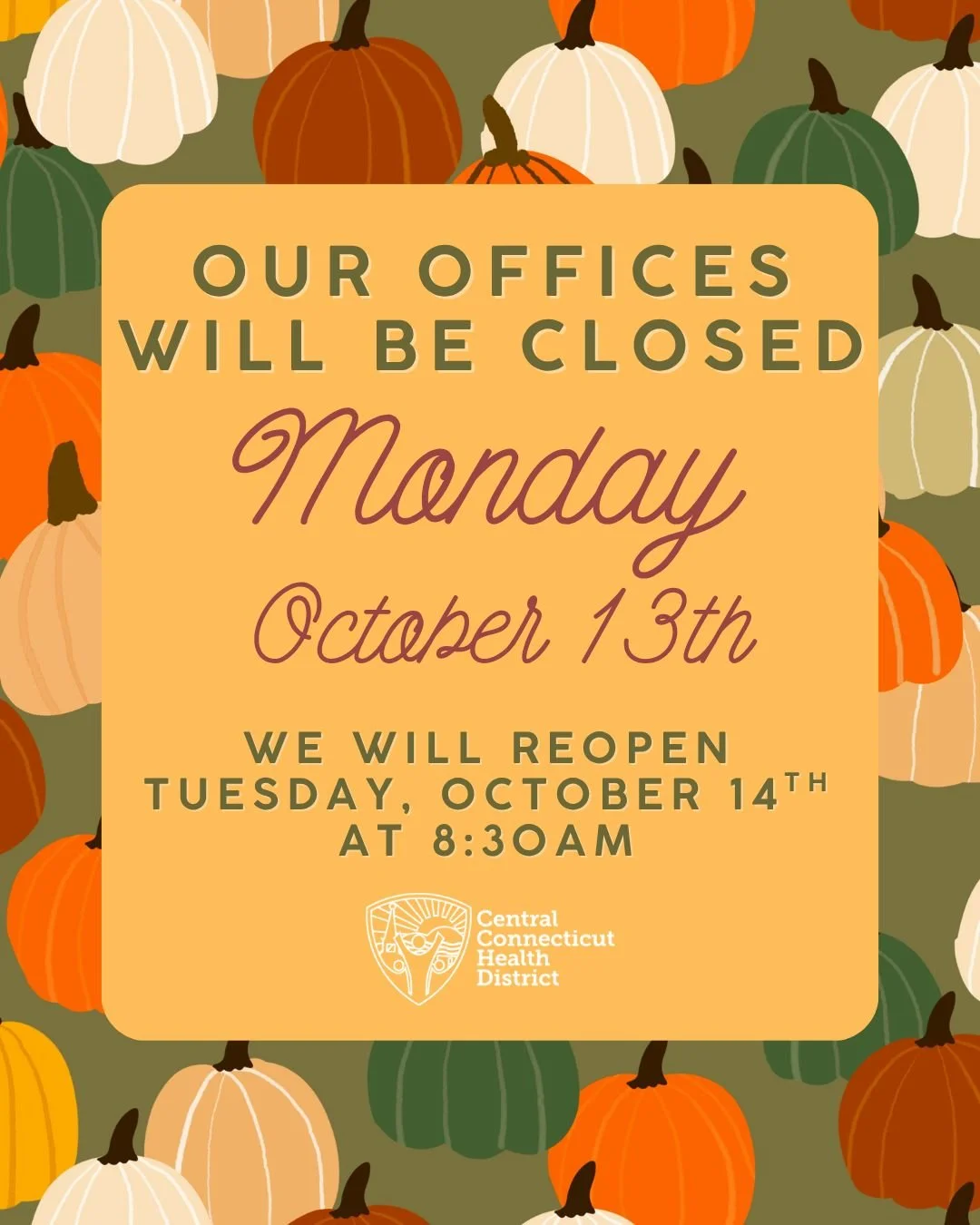 Have a safe long weekend!
