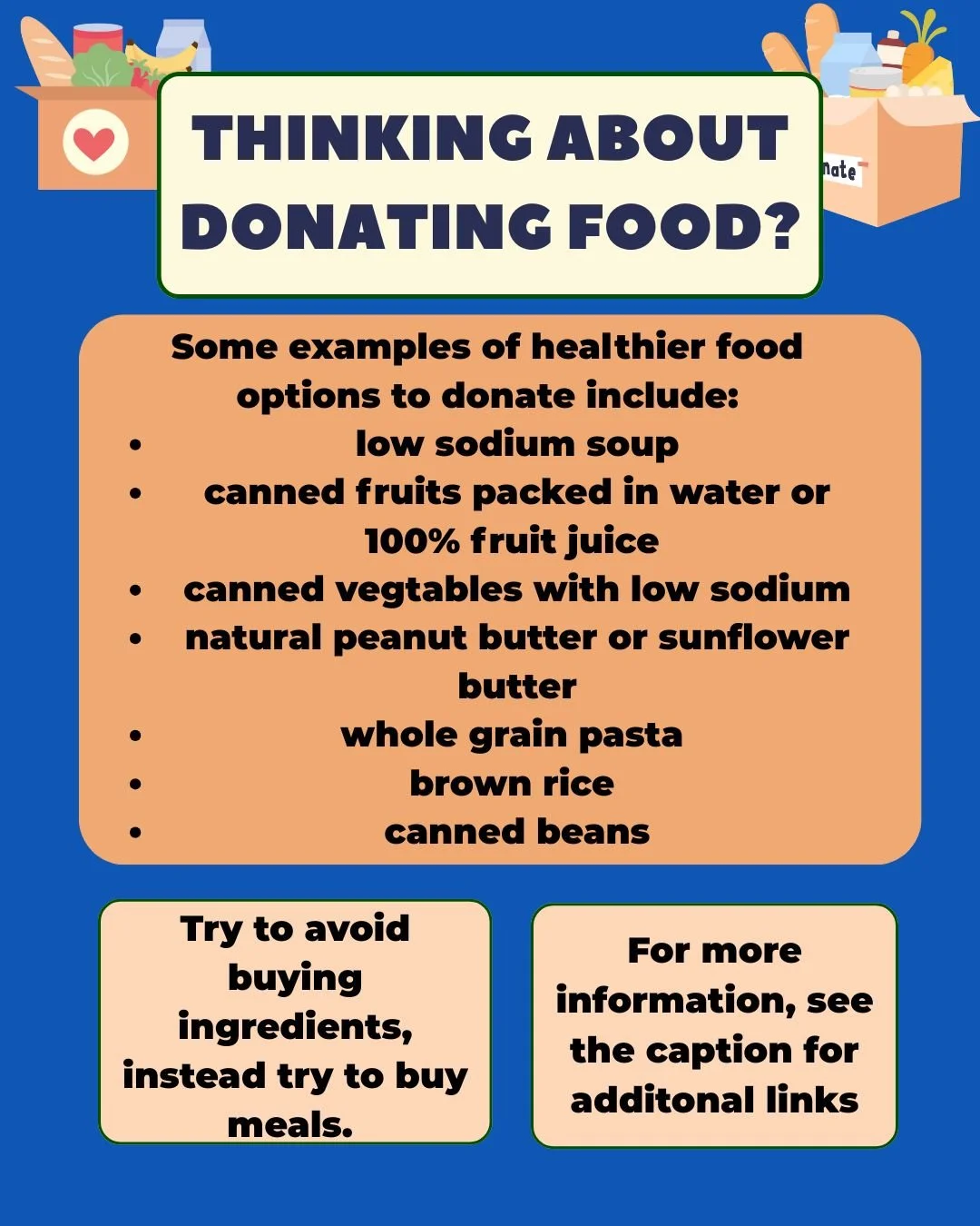 For more information contact your towns social services department for donation locations #fyp #fooddonations
