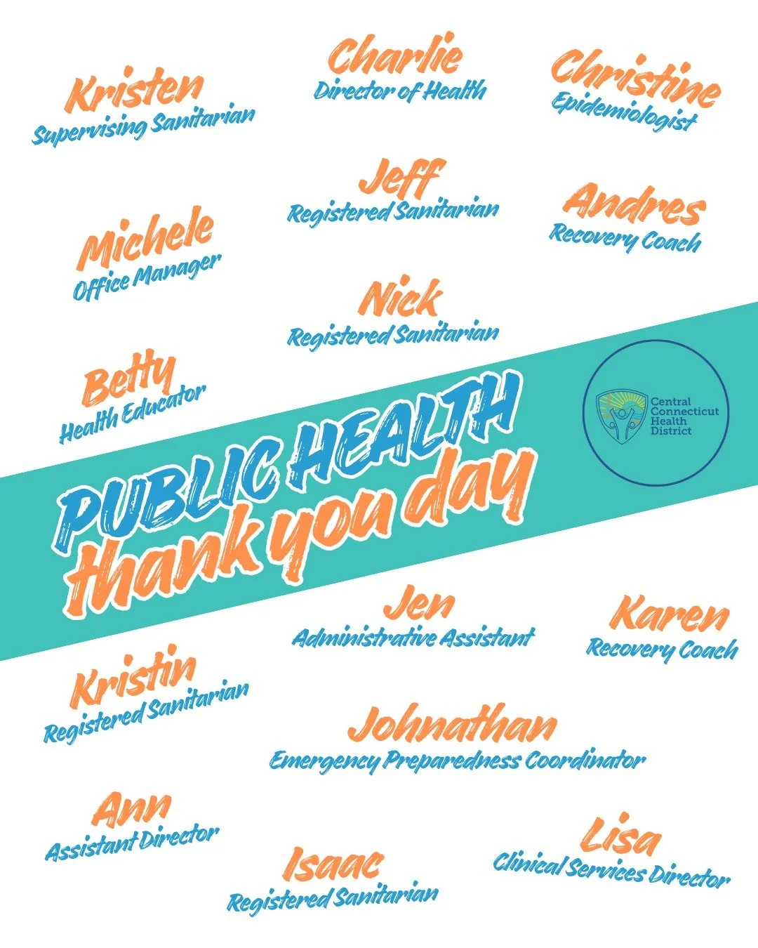 It&rsquo;s #PublicHealthThankYouDay, and we can&rsquo;t let it pass without giving the biggest round of applause to our hardworking, dedicated, passionate, and truly incredible CCHD team. Your commitment to protecting the health and safety of our dis