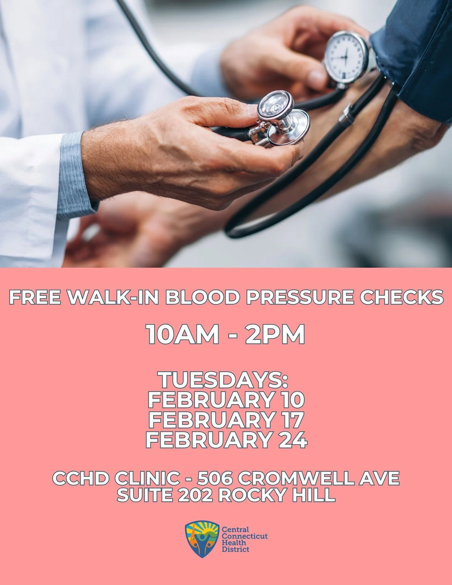 When's the last time you had your blood pressure checked? Stop by and visit our nurse for a free screening! Tuesdays: February 10th, 17th or 24th from 10am-2pm. 
#americanheartmonth #hearthealth #cardiovascularhealth #heartdisease #hearthealthy #heal