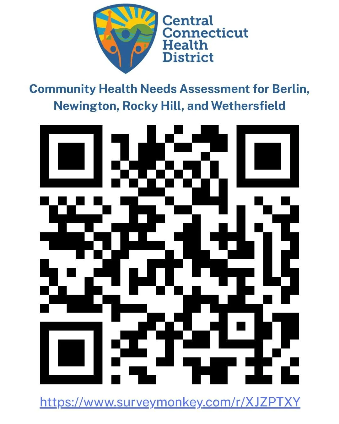 🌟Your voice shapes our community&rsquo;s health.
Berlin, Newington, Rocky Hill, and Wethersfield &mdash; we want to hear from you.
Take the Central CT Health District&rsquo;s Community Health Needs Assessment and help guide the future of local healt