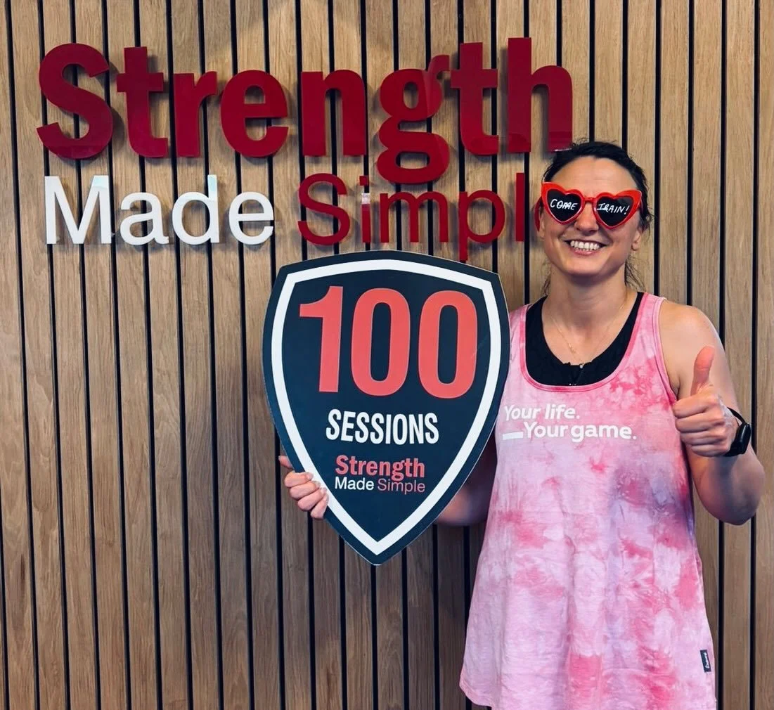 💯 100 sessions for Sofia! 🙌

A huge milestone and one that&rsquo;s been achieved through nothing more than consistency.

If you&rsquo;ve ever trained with Sofia, you&rsquo;ll know she always walks through the door with a smile on her face, brings g