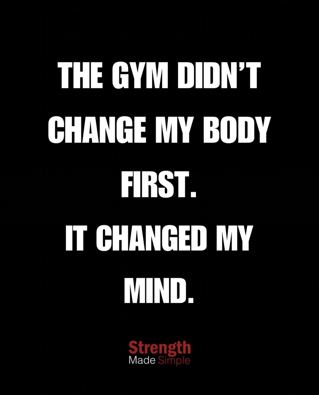 That&rsquo;s what we hear more than anything else at Strength Made Simple.

People come in wanting to lose weight, get stronger, feel fitter.

And those things happen.

But the first shift? It&rsquo;s almost always mental.

The anxiety that eases aft