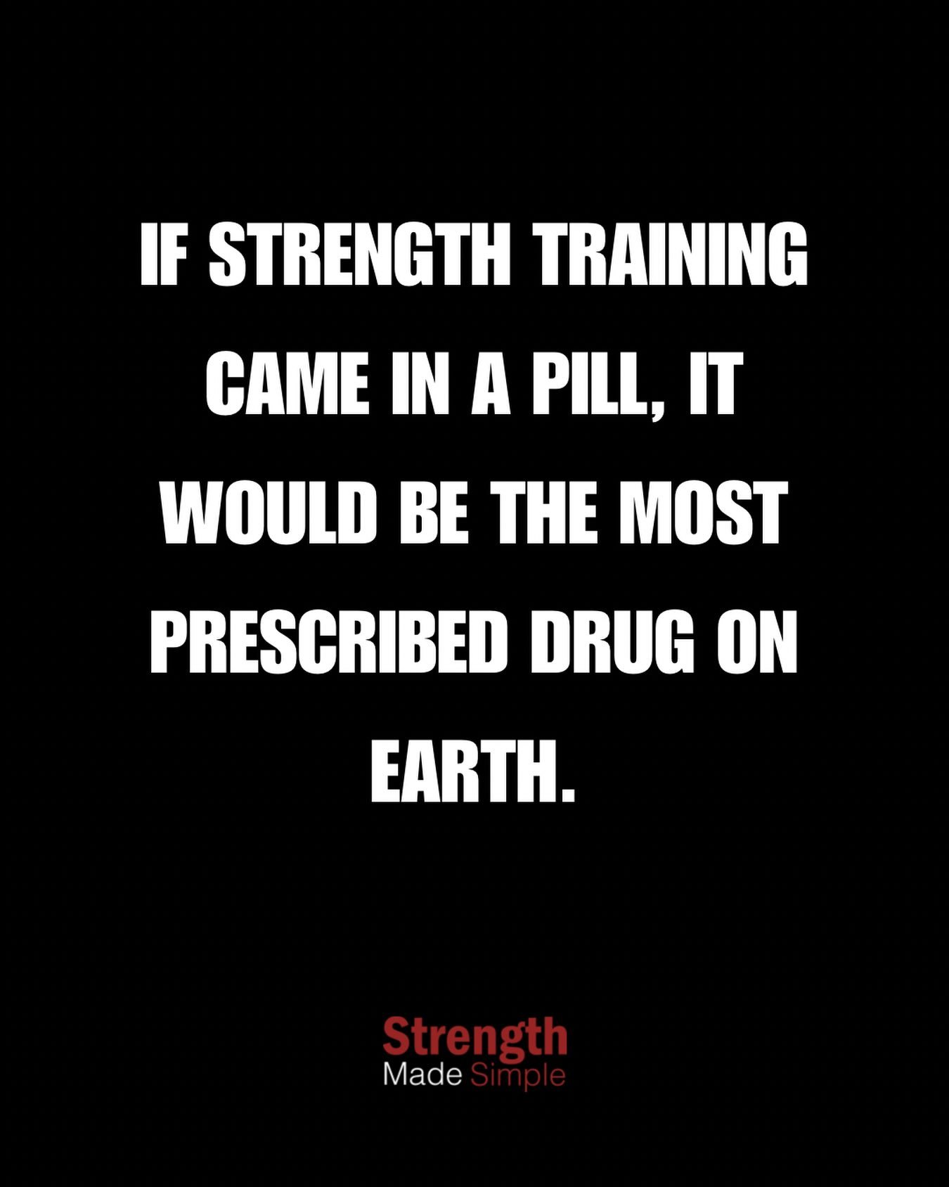 Imagine a pill that builds muscle, strengthens your bones, improves your mood, protects your joints, boosts your metabolism, helps you sleep better, and lowers your risk of pretty much every major disease.

No side effects. No small print.

You&rsquo