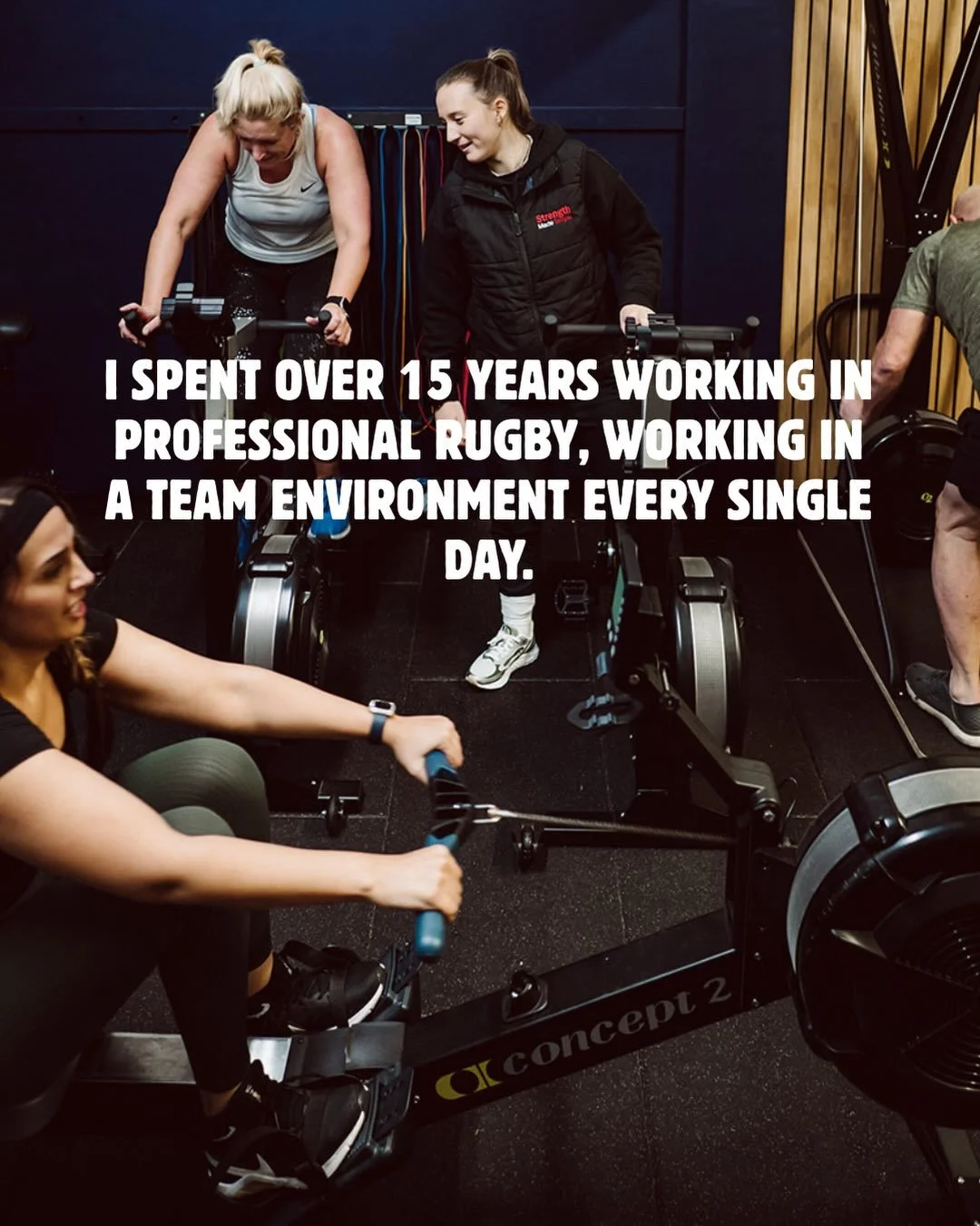 Why we believe in SMALL GROUP TRAINING 🤝

Jamie here. I&rsquo;ve spent over 15 years in professional rugby, training every day alongside coaches, teammates and physios. Seasoned pros, young lads just breaking through, players fighting back from inju