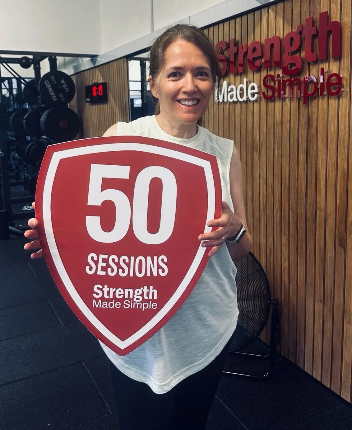 50 sessions down for Jo 👏

Before SMS, Jo&rsquo;s training was spin classes and yoga, nothing like what she&rsquo;s doing now. She started with one to one personal training and has since stepped up into our small group classes, properly embracing st