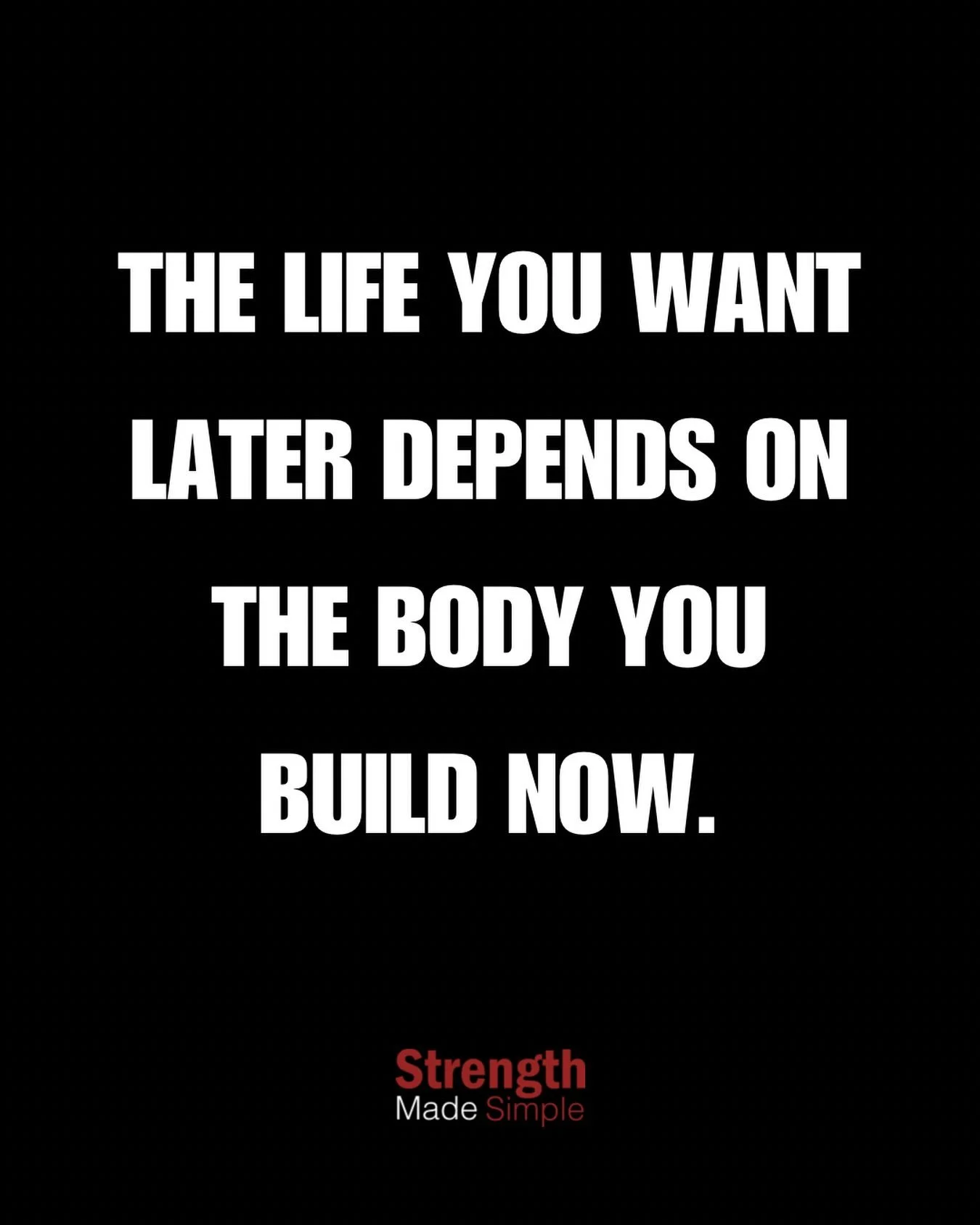 Nobody thinks about &ldquo;later&rdquo; until it arrives. The holidays where you can&rsquo;t keep up. The grandkids you can&rsquo;t get down on the floor with. The retirement you pictured being active, not careful.

That life isn&rsquo;t decided late