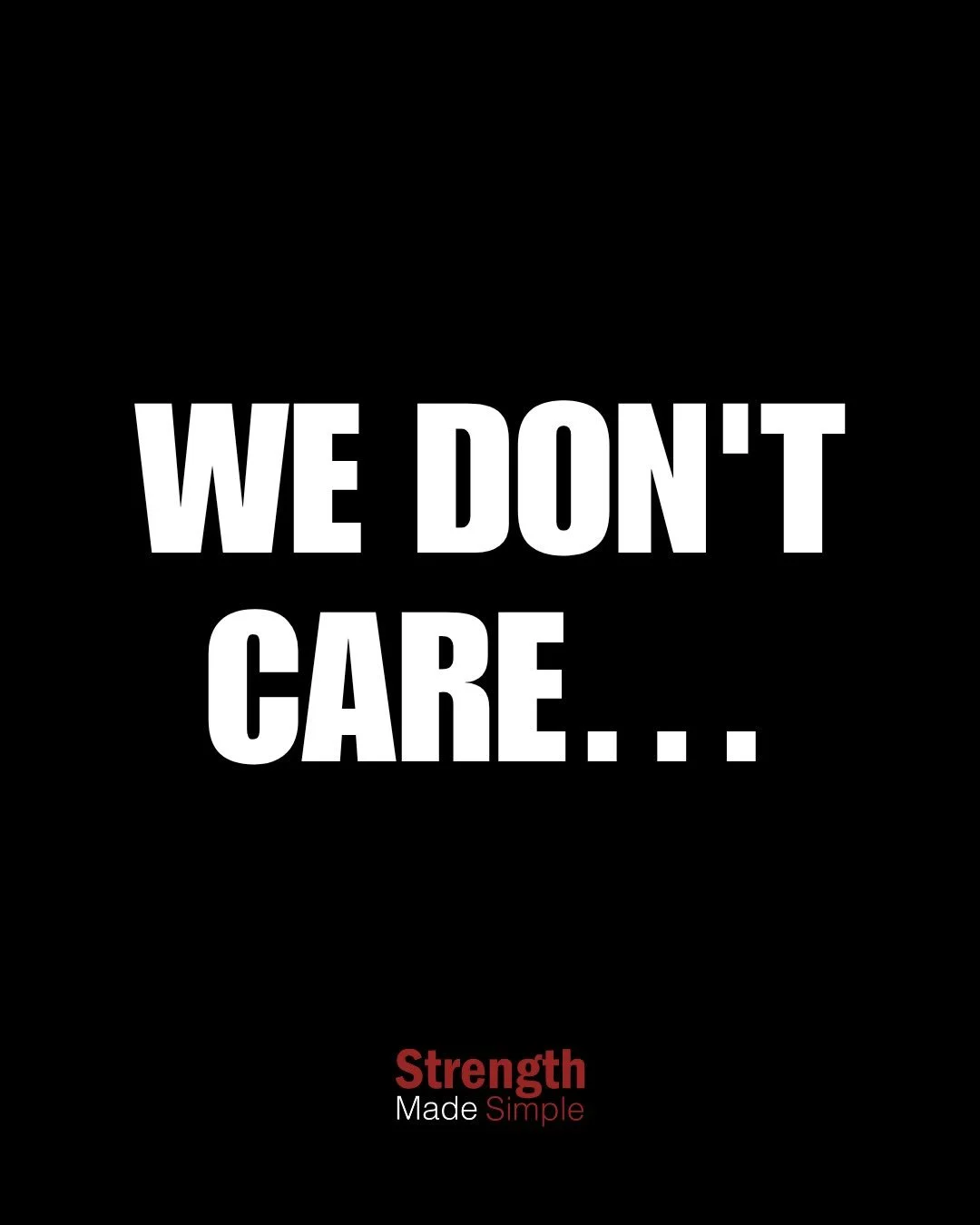 We don&rsquo;t care where you&rsquo;re starting from. 👊

Over 40, never lifted, haven&rsquo;t trained since school, tried and quit before. None of that matters here.

What matters is that you turn up. Our coaches handle the rest: a plan built around