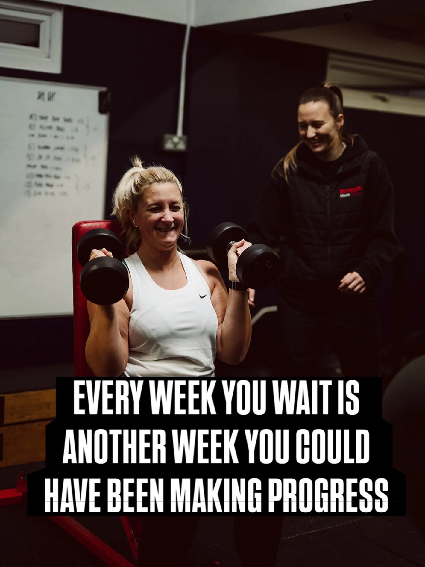 WAITING UNTIL JANUARY? THAT&rsquo;S 11 WEEKS YOU&rsquo;LL NEVER GET BACK. 👀

&ldquo;I&rsquo;ll enjoy Christmas and sort myself out in the New Year.&rdquo;

We hear it every October. And every January the gym fills up with people starting from scratc