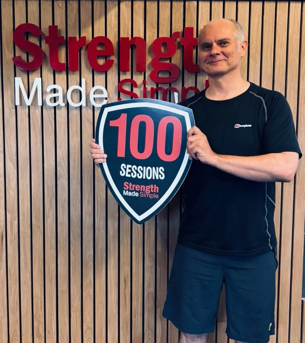 Big shoutout to two members hitting serious milestones this week 🎉

💯 Nick &ndash; 100 sessions!
Nick has hit strength PBs all the way through his first 100 sessions, and his squat is genuinely one of the best we&rsquo;ve ever coached. Depth, contr
