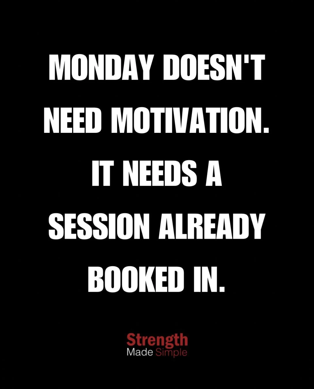 Nobody wakes up on a Monday buzzing to train. Work&rsquo;s piled up, the week&rsquo;s ahead of you, and the sofa is suddenly very persuasive.

If your session depends on how you feel at 6am, you&rsquo;ll lose that argument more often than you win it.