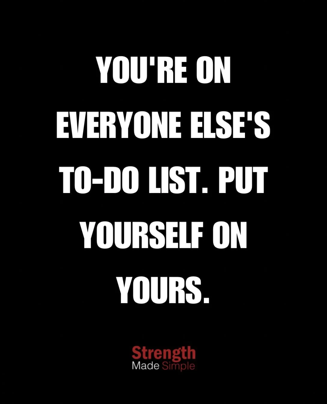 Work needs you. The kids need you. Your partner, your parents, your inbox, the dog. Everyone gets a slot in your week.

Where are you on the list?

We hear it from clients all the time: &ldquo;I just need some time for me.&rdquo; And it&rsquo;s never