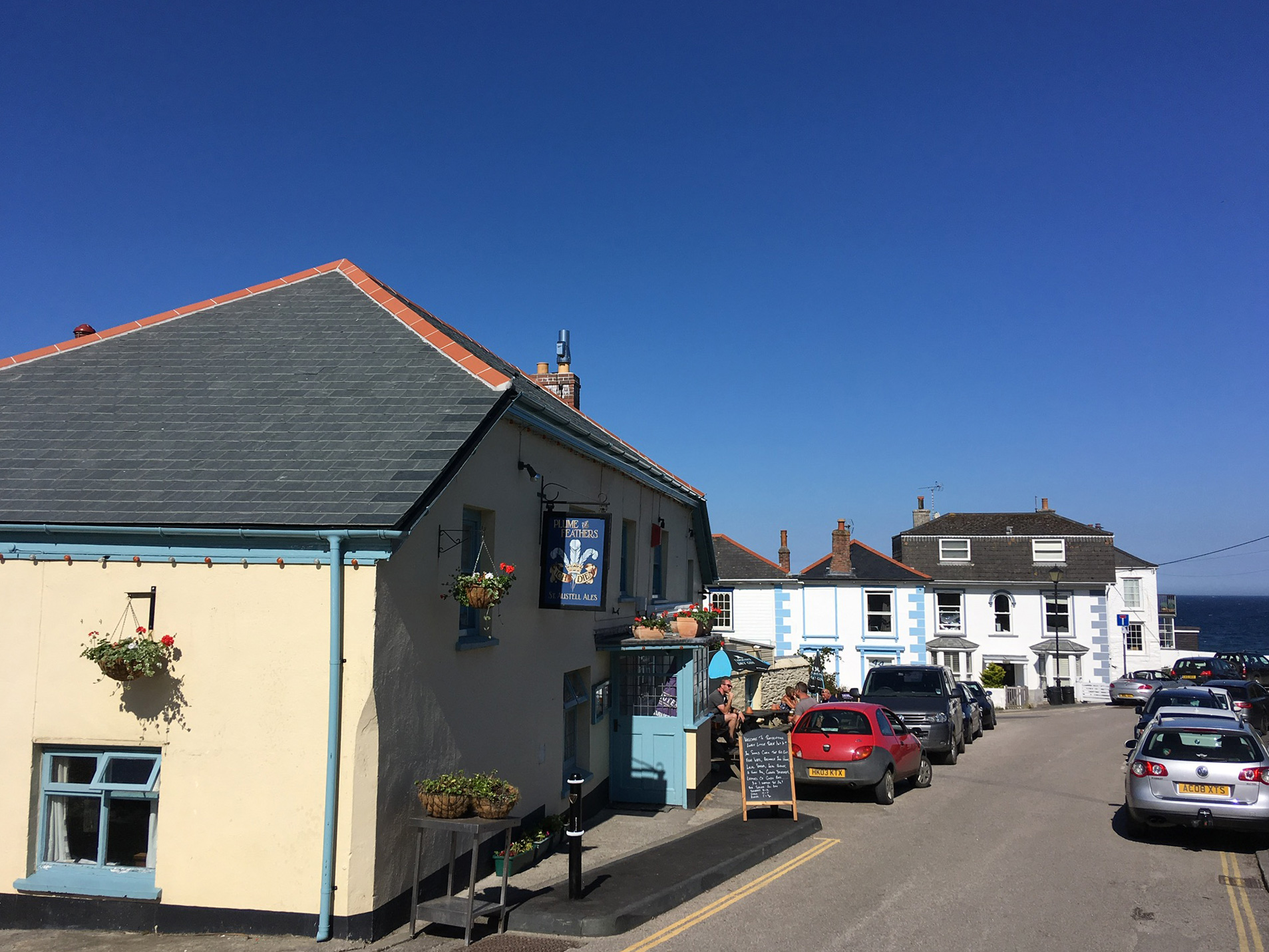 The Plume of Feathers pub Portscatho