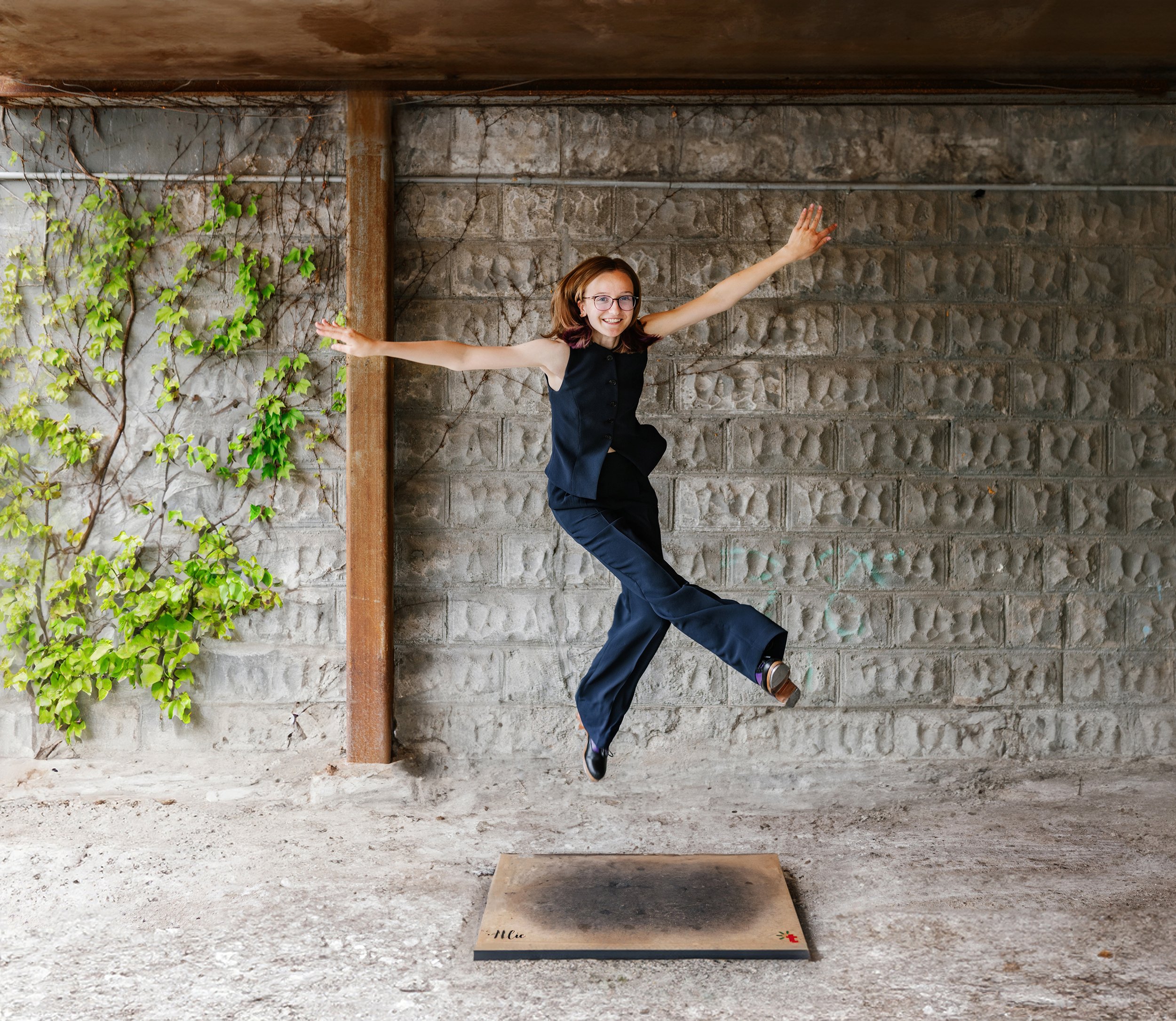 Tap Dancer Allie with Dana Leigh Portraits