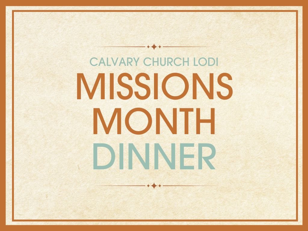 Missions Dinner