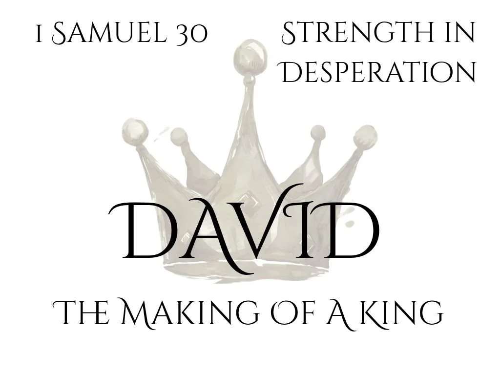 Strength in Desperation