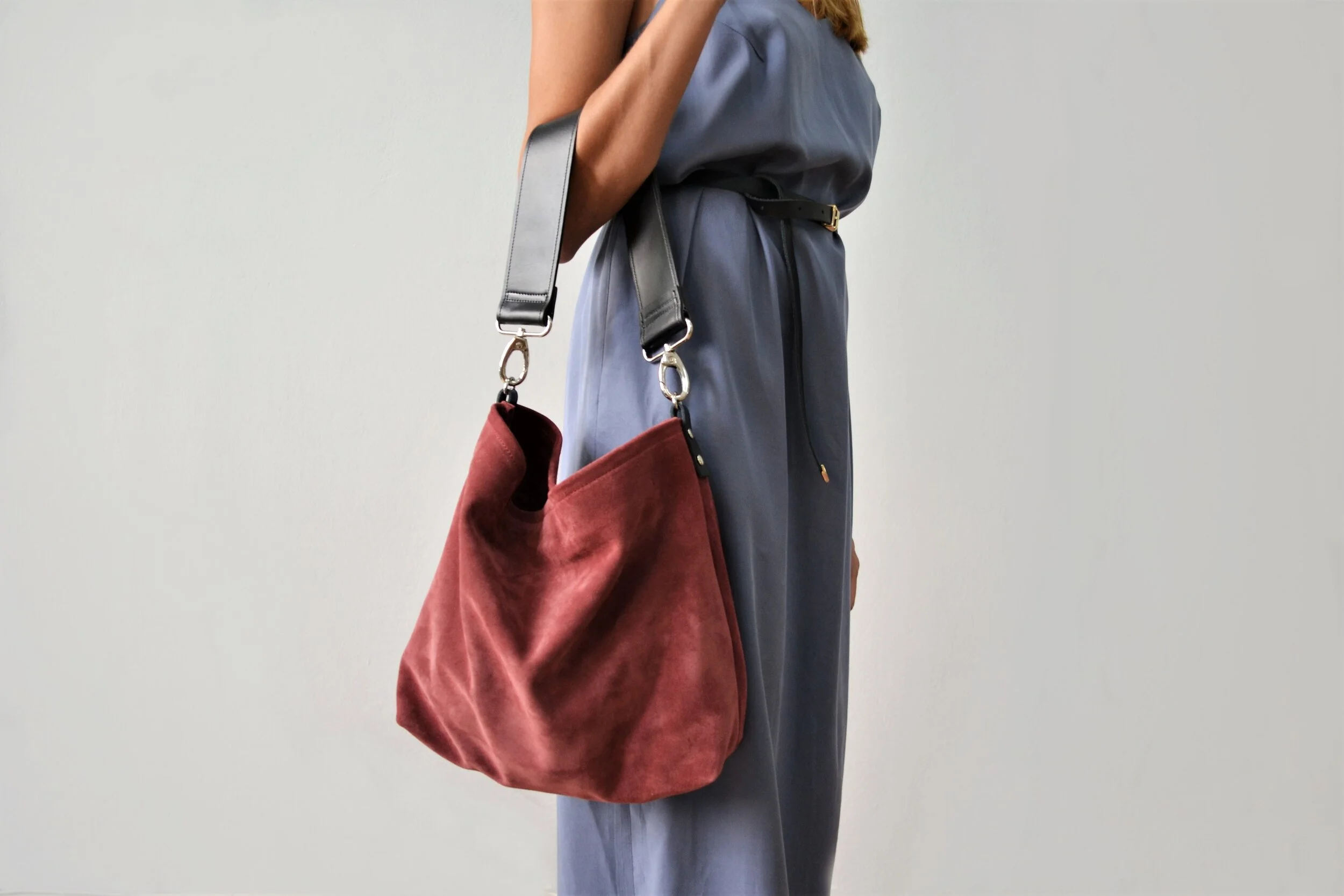 Dioni soft bag in rosewood