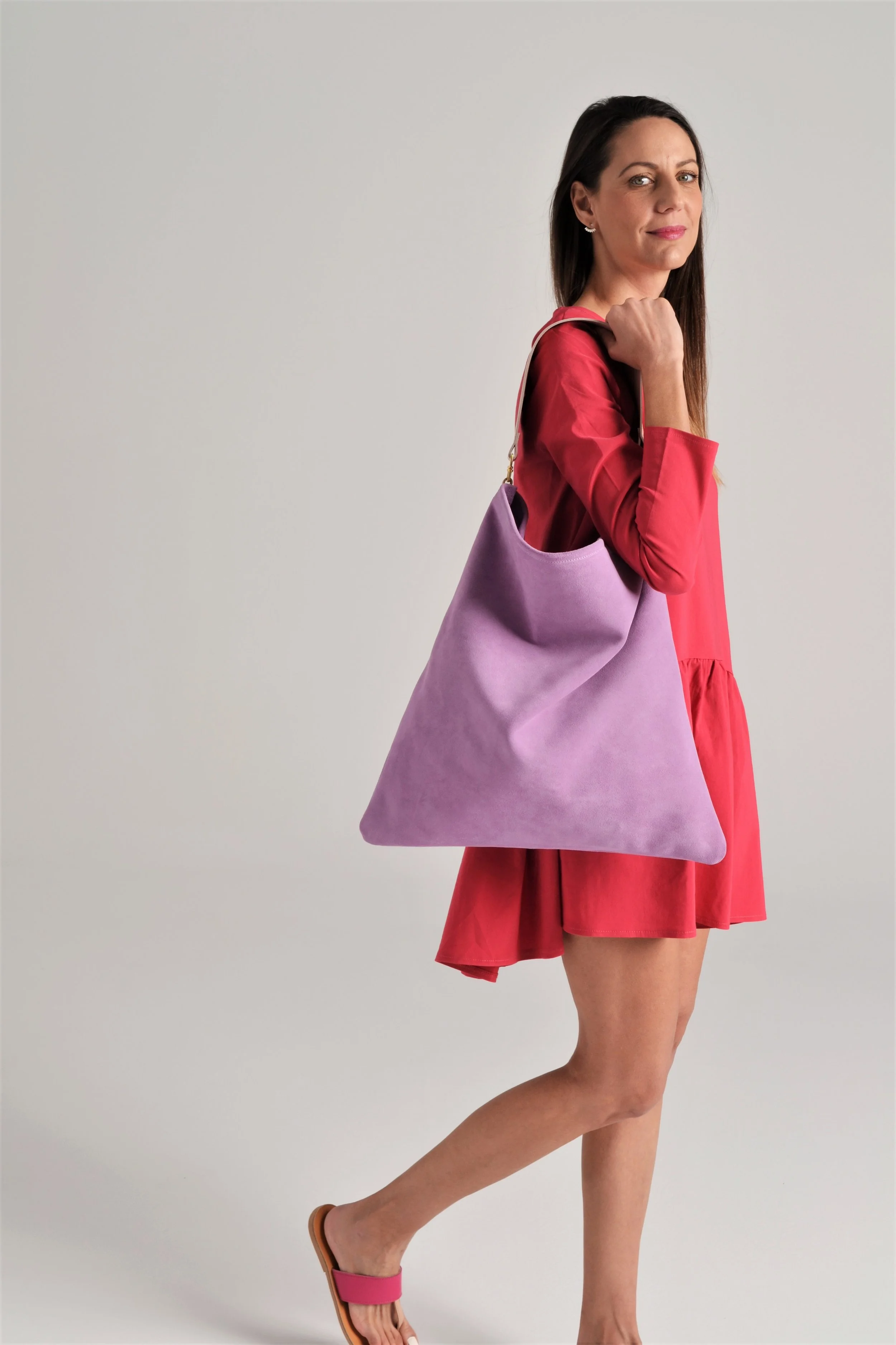 Akathi soft bag in lilac