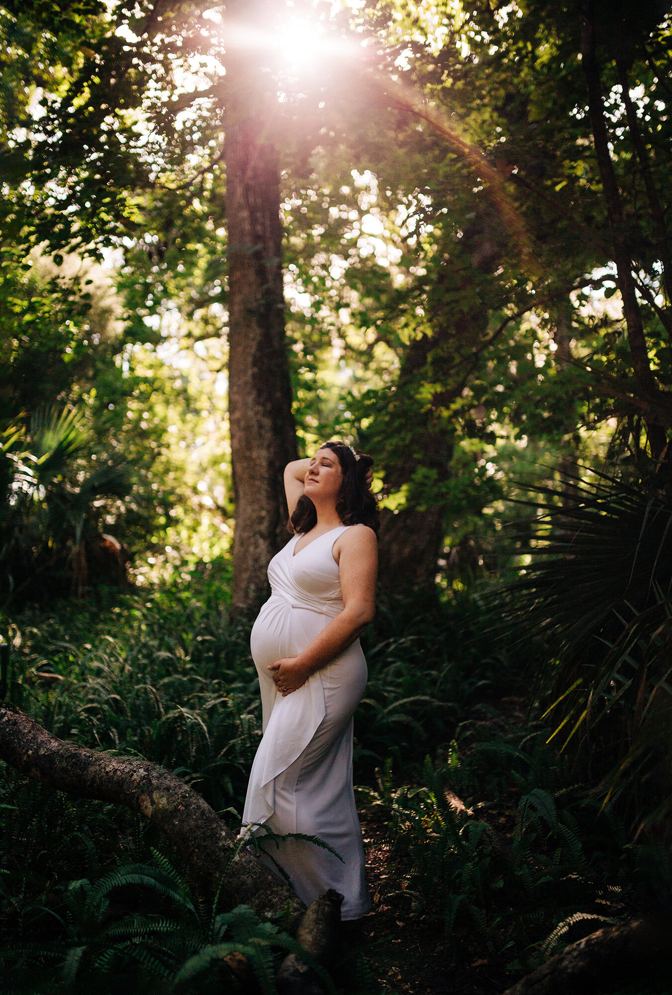 Space Coast Orlando Melbourne Birth Underwater Maternity Newborn Family Photographer