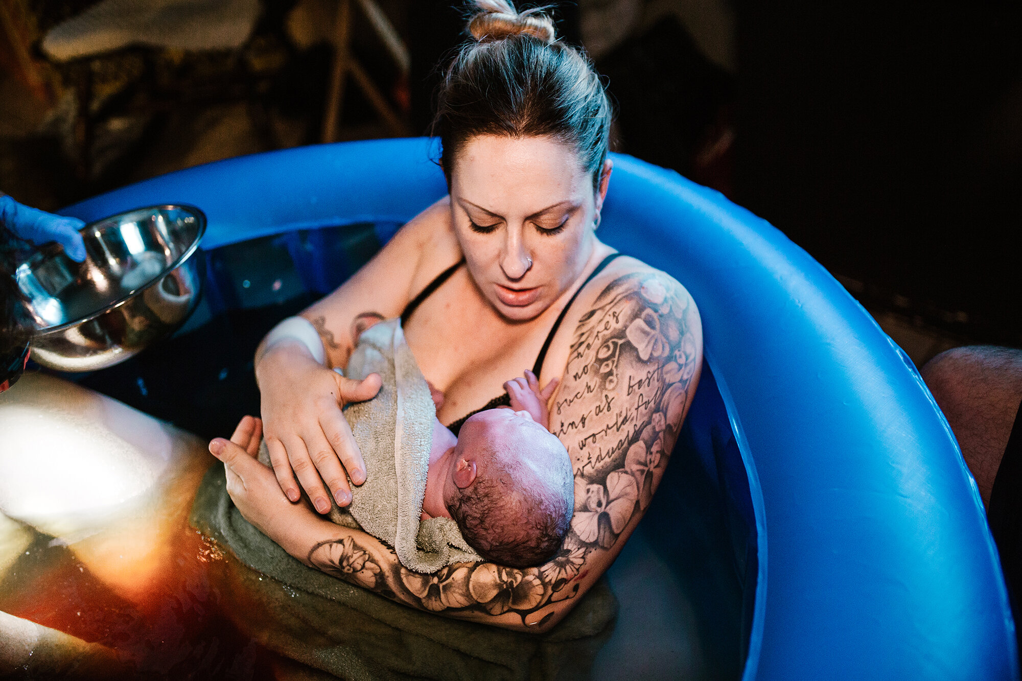 Space Coast Orlando Melbourne Birth Underwater Maternity Newborn Family Photographer