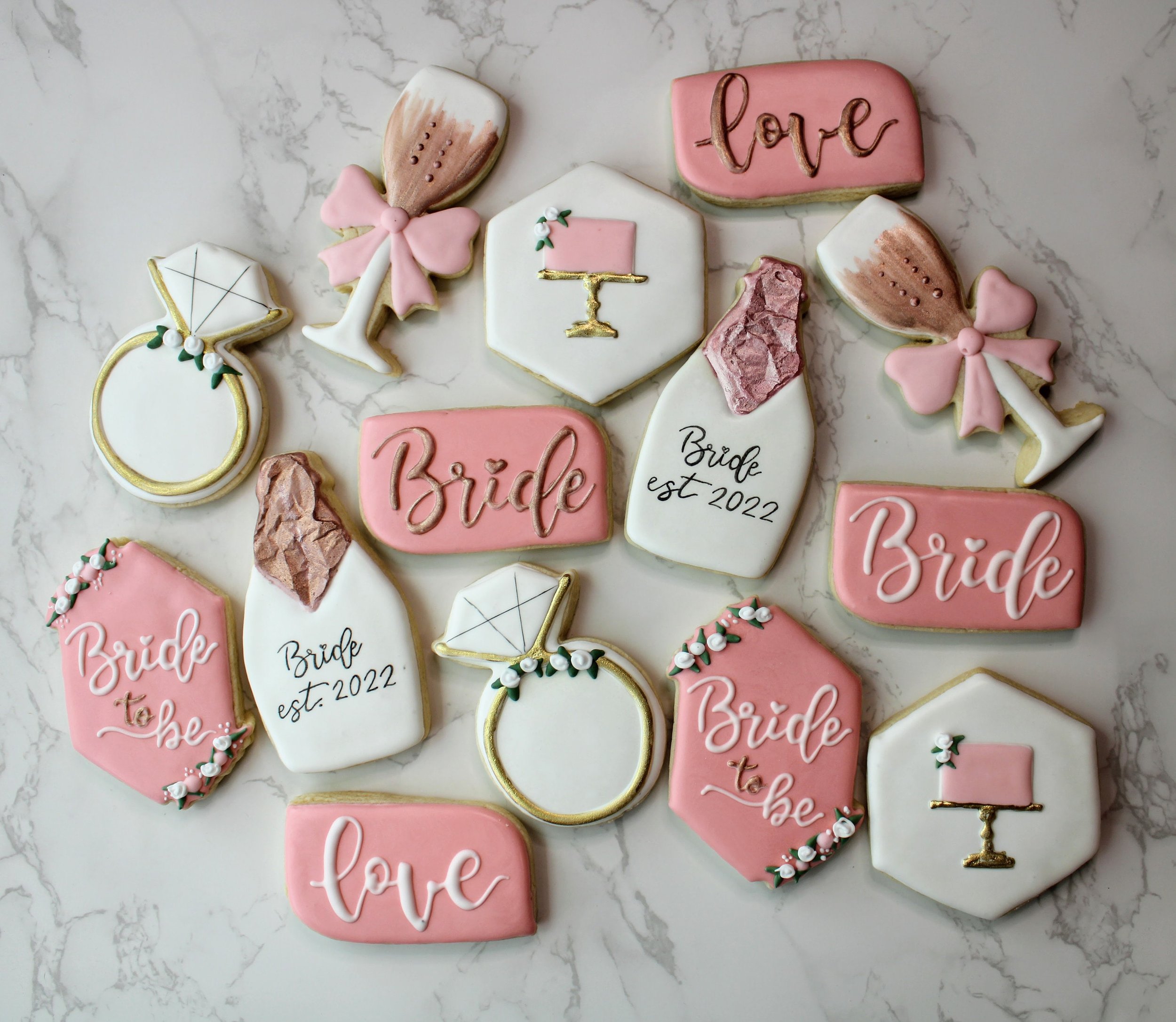 Bridal to Be Custom Sugar Cookie Set — All Around the Kitchen