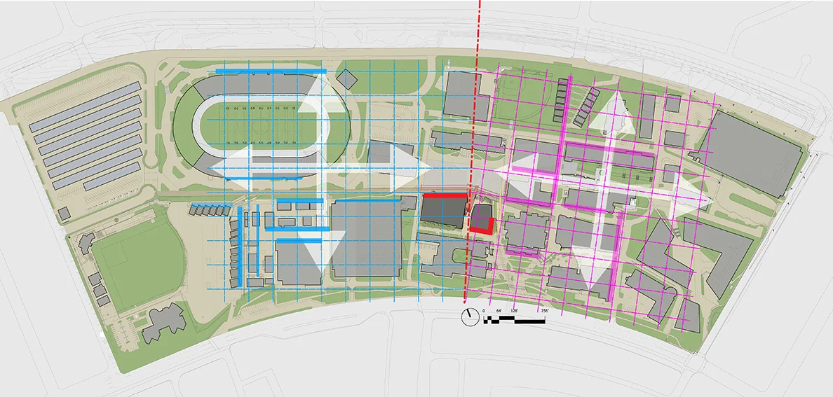 Site Plan Campus Grid Resolution