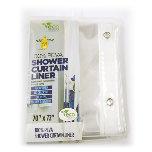 Bathroom Housewares S Broder, Eco Friendly Peva Shower Curtain Liner