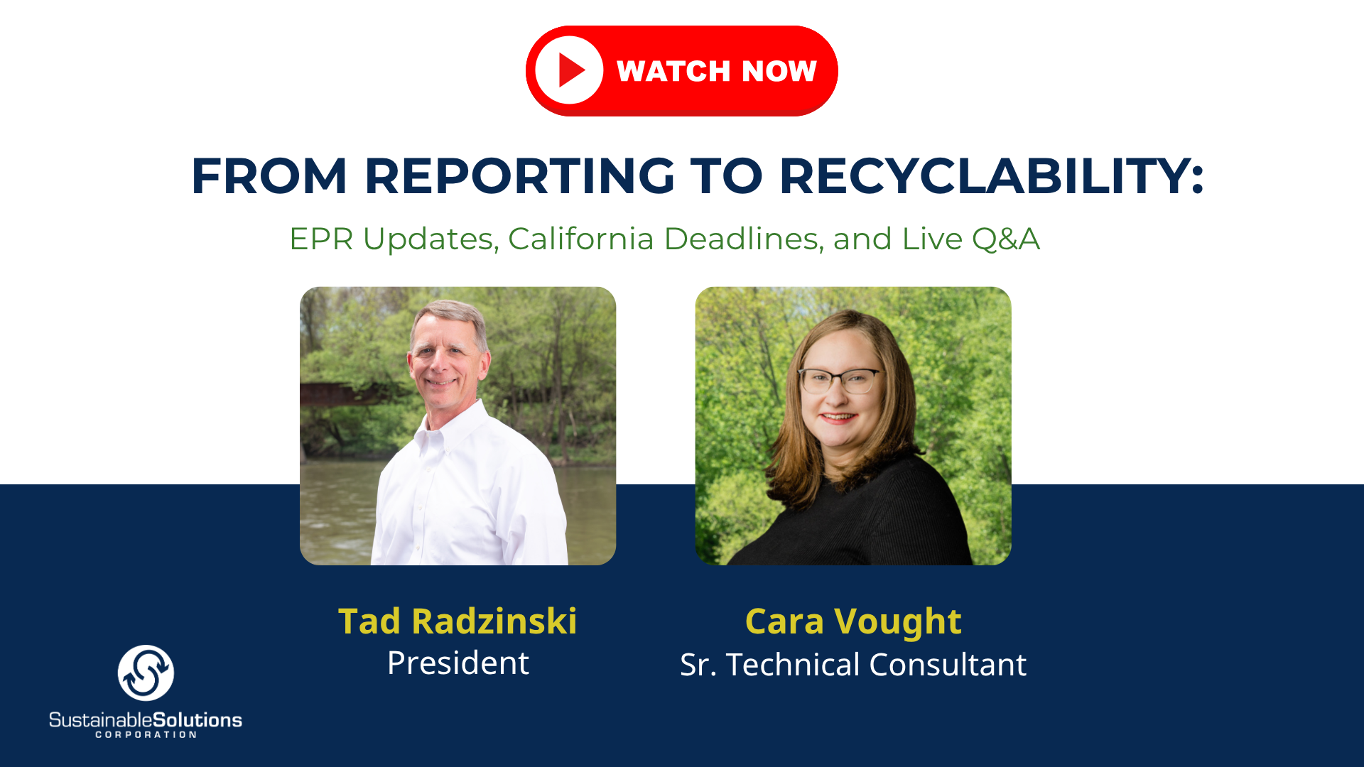 Watch Now: From Reporting to Recyclability: EPR Updates, California Deadlines, and Live Q&A