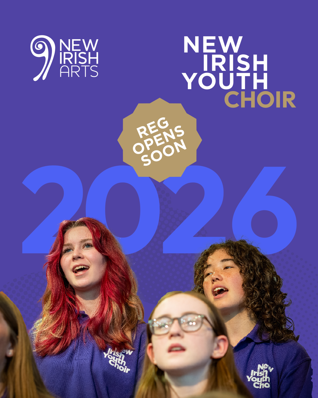 New Irish Youth Choir 2026- Booking opens Monday!