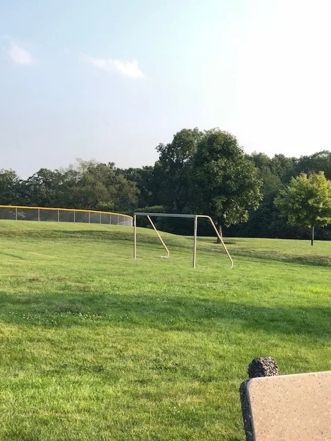 Soccer Field Sept 2018, Barrington Area Soccer Assocation (BASA) donated 2 soccer goals to the Lake Barrington Countryside Park District. They are located between the playground and baseball fields. The field is available for all to use on a first-come, first-served basis. Keep in mind that parking can be limited on evenings when Village Board or Park District meetings are held.