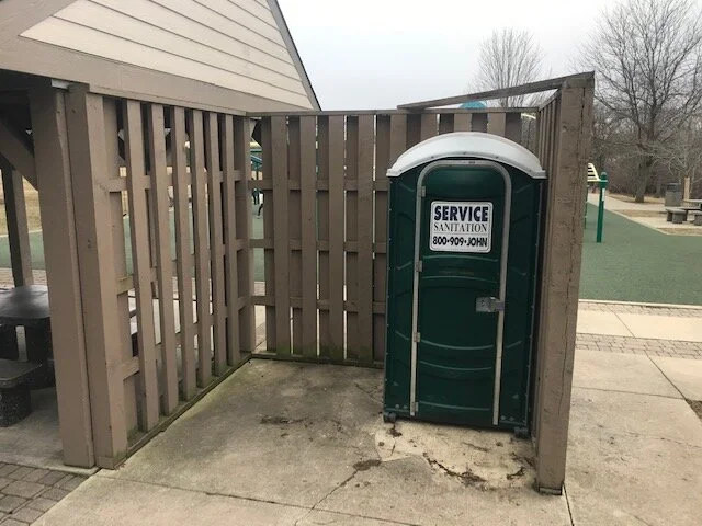 Porta potty onsite
