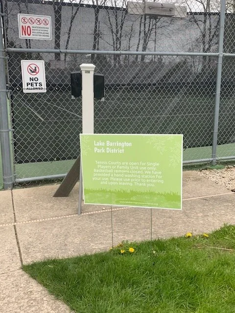 New rules for tennis courts and basketball