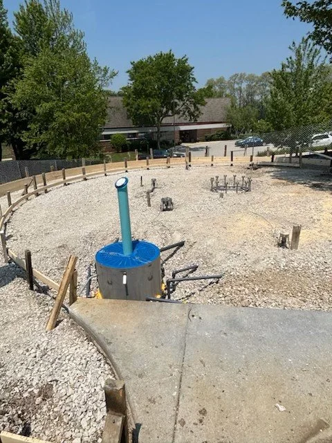 Construction is moving along......