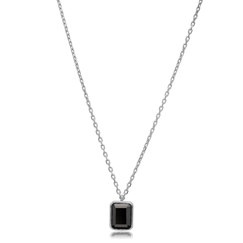 Black Zircon Necklace Silver.jpg