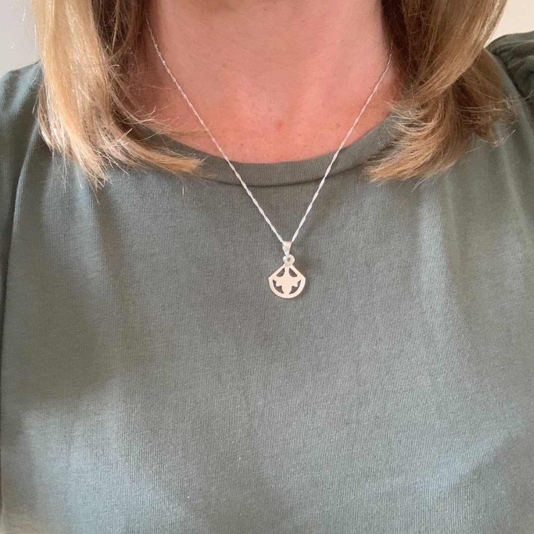 Green Amethyst Floral Necklace.jpeg