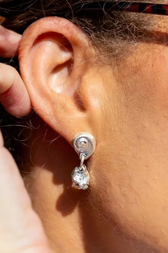 Ammonite Earrings