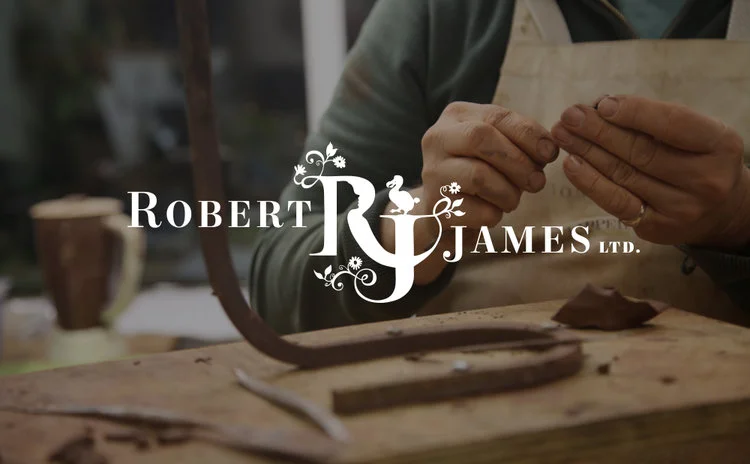 + ROBERT JAMES WORKSHOP - Brand and Website