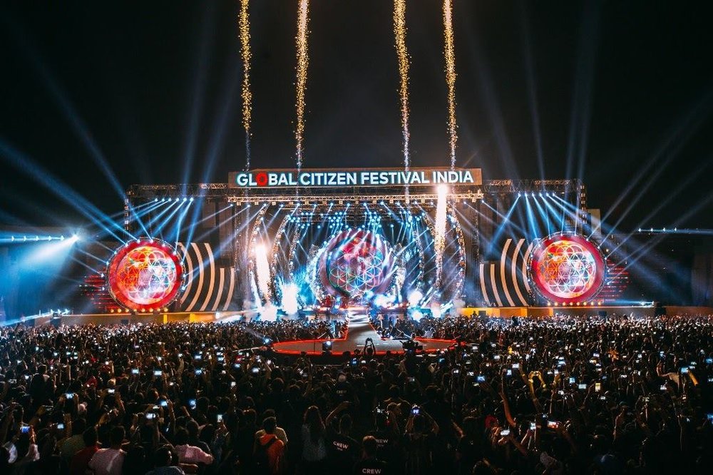 Global Citizen Festival Mumbai — TRIADIC