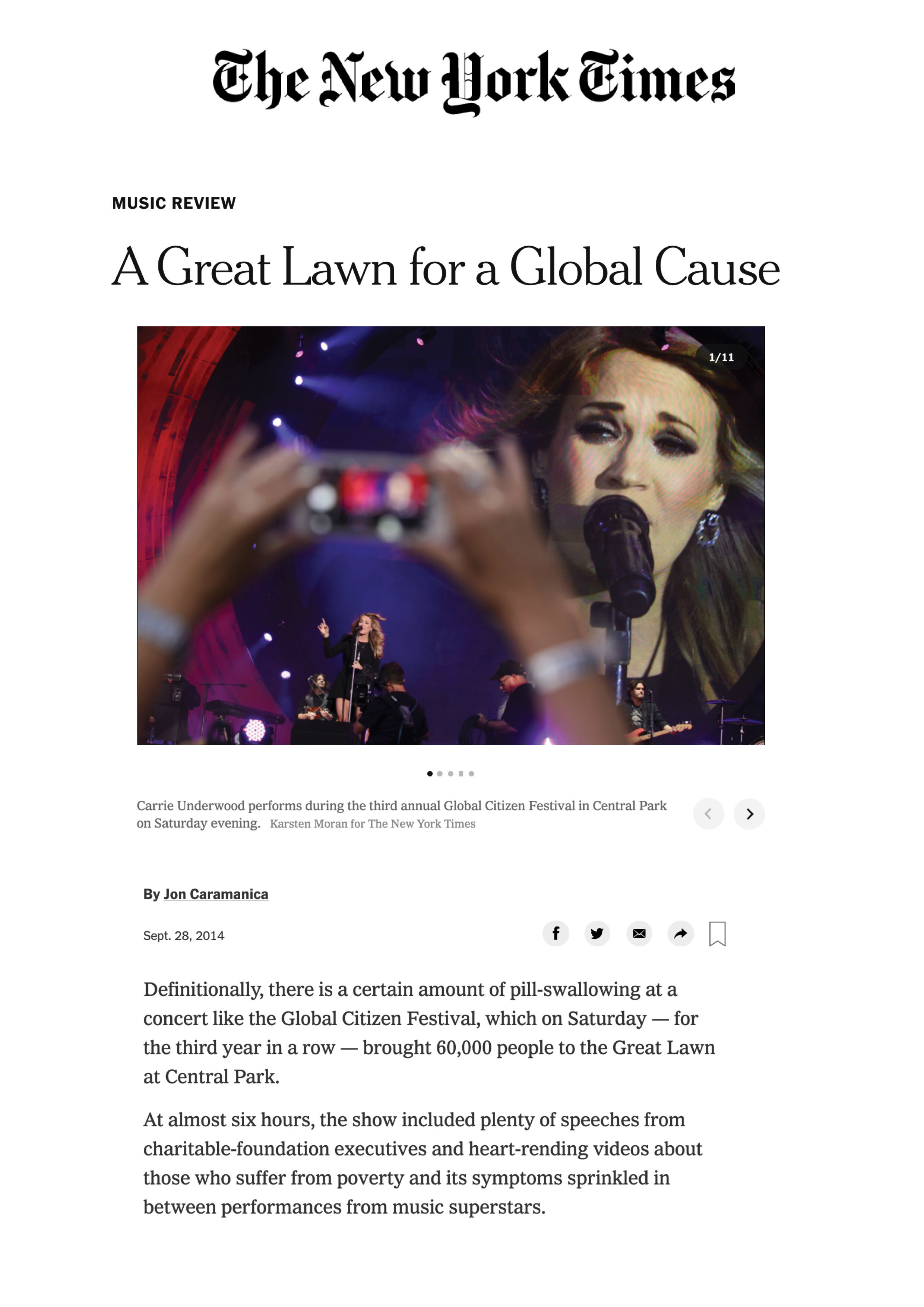 THE NEW YORK TIMES | SEPTEMBER 2014
