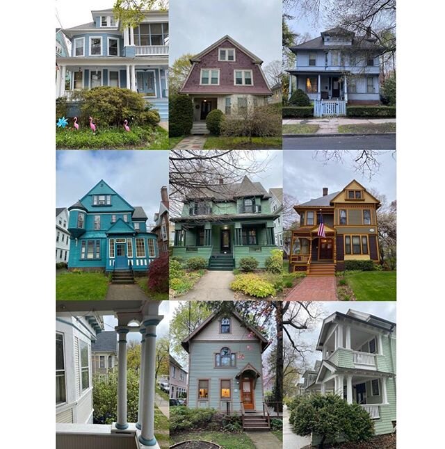 🔺 #TriStillLife 🔺JAMES GREEN (art historian): &ldquo;&ldquo;Pleased to meet you, fine day, isn&rsquo;t it?&rdquo; Getting to know the somewhat baffling but nonetheless charming &ldquo;character cottages&rdquo; of East Rock, New Haven during lockdow