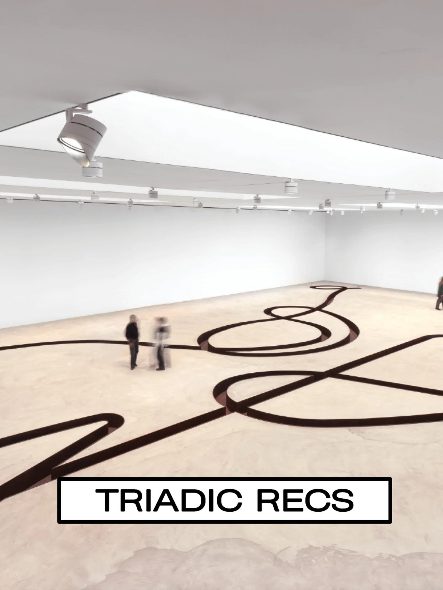 🔹TRIADIC RECS🔺
Michael Heizer - Negative Sculpture 
Convoluted Line A &amp; B
Gagosian, New York
Open until March 28th, 2026

Two new negative sculptures by Michael Heizer continue his decades-long exploration of line, scale, and absence. Cast into