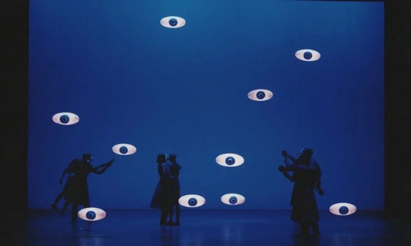 🔺TRIADIC LOVES 🔺
Lou Reed &amp; Robert Wilson - POEtry
Thalia Theater, Hamburg
2000

A haunting collaboration merging music, theater, and visual language&mdash;POEtry reimagines the world of Edgar Allan Poe through sound, light, and slow, dreamlike