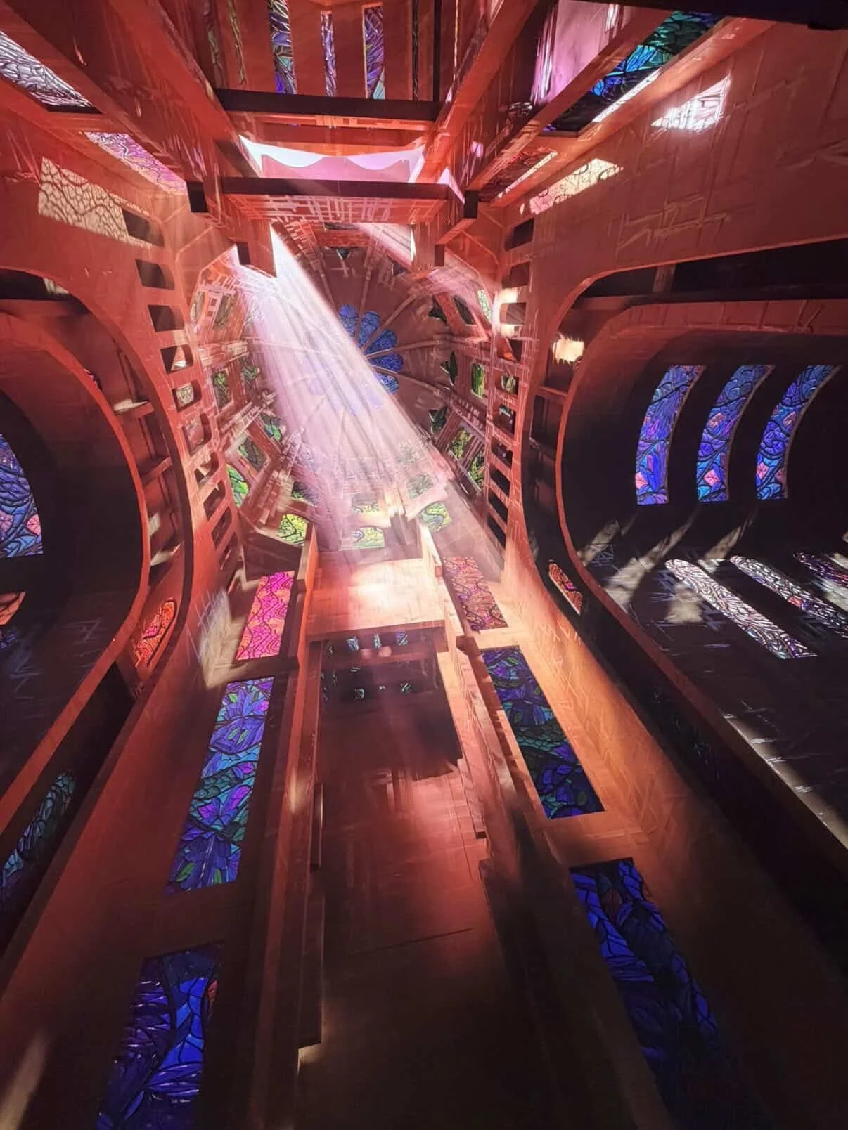 City Hall lives on 🏛️ From Dover to the Sphere.
In August 2024, Triadic brought French artist Olivier Grosset&ecirc;te to Phish&rsquo;s Mondegreen Festival in Dover, Delaware,  where over 1,000 volunteers built an 80-foot monument from cardboard and
