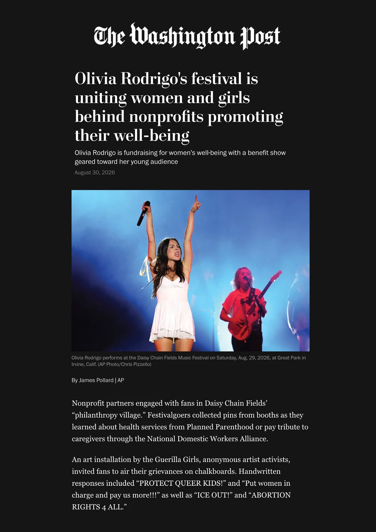 THE WASHINGTON POST | AUGUST 2026