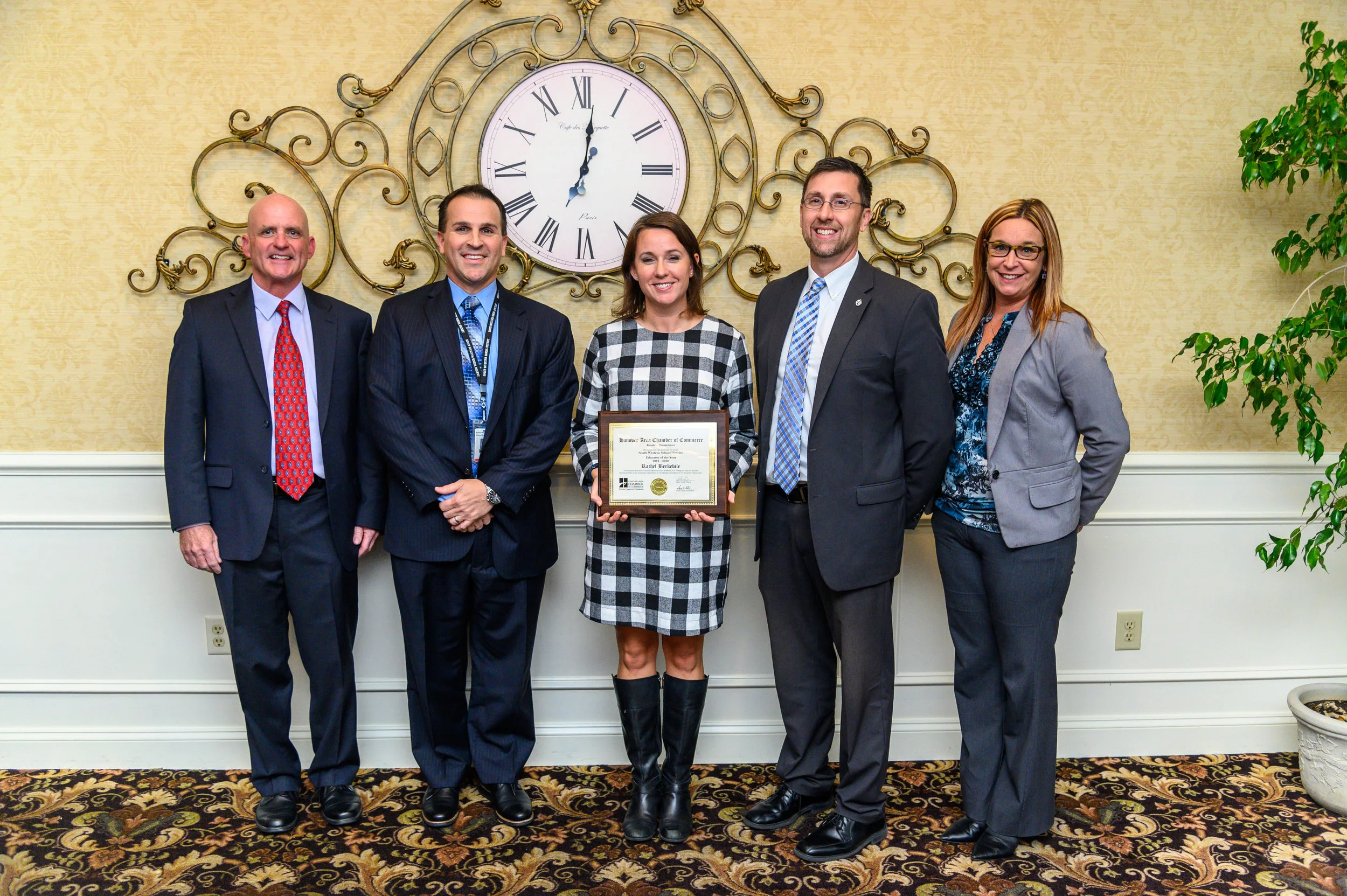 Hanover Chamber Recognizes 2019 Educators Of The Year Hanover