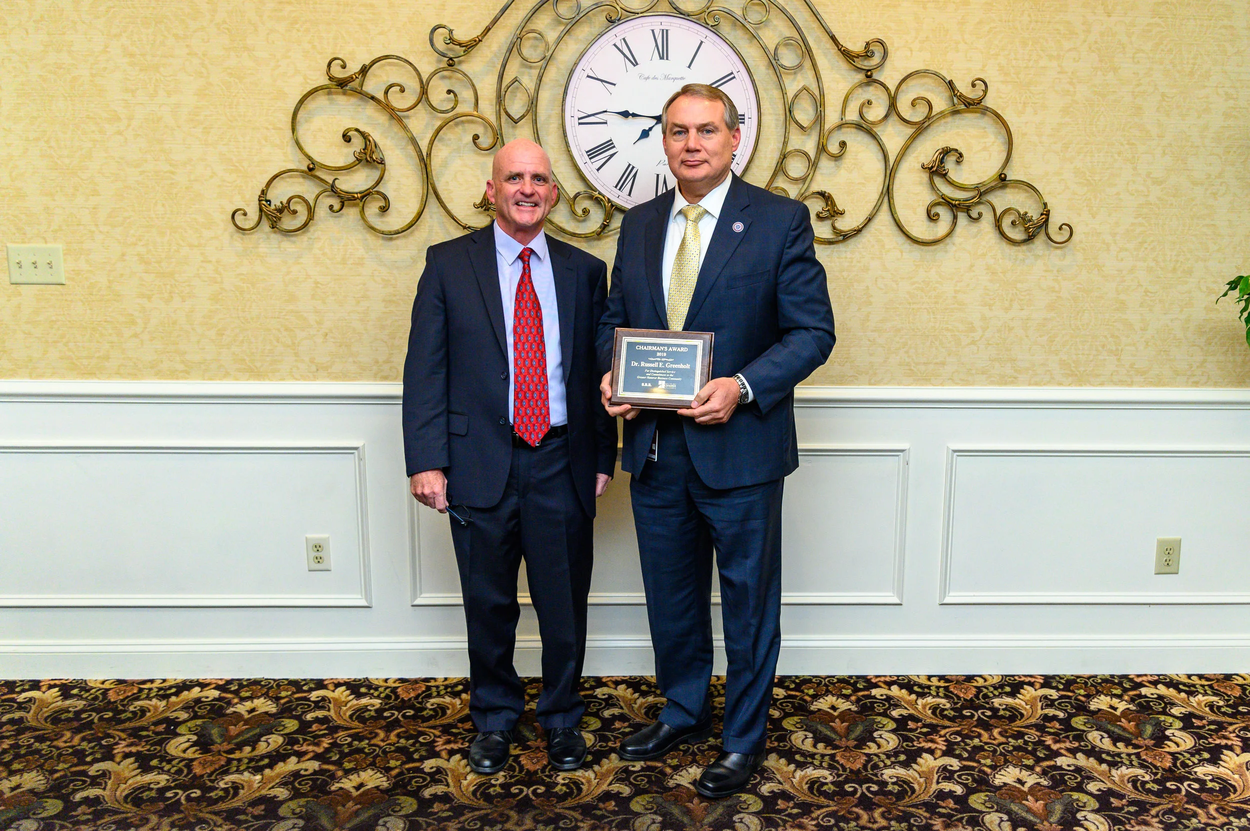 Dr. Russell Greenholt Receives Prestigious Chairman's Award 