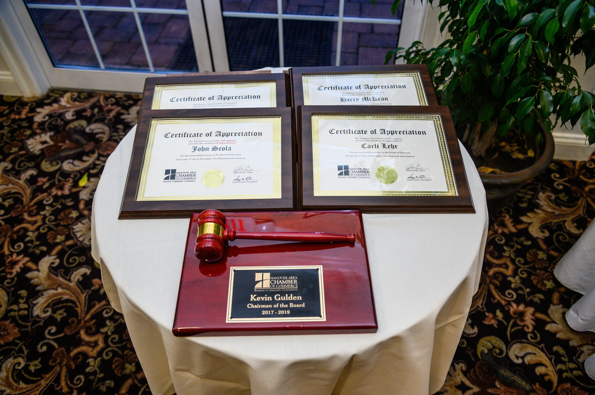 Hanover Chamber Names Business Award Recipients and Educators of the Year