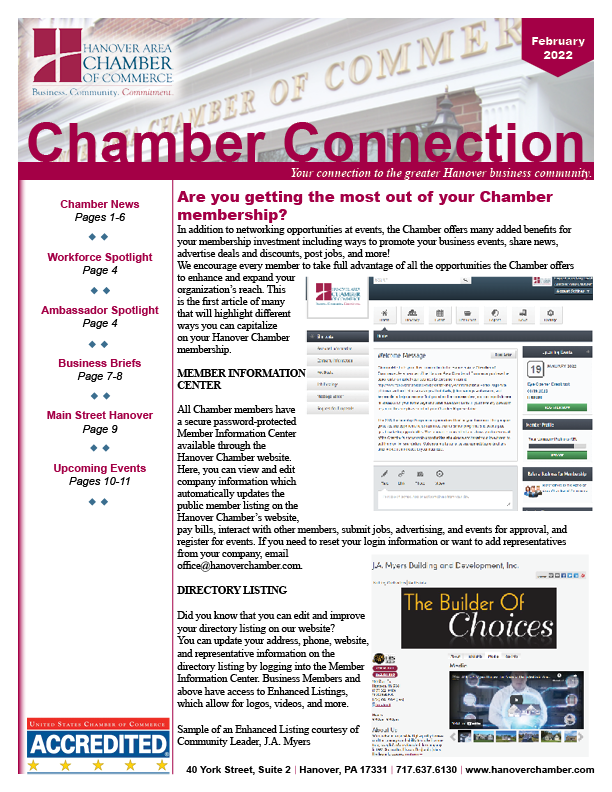 February 2022 Chamber Connection Newsletter 