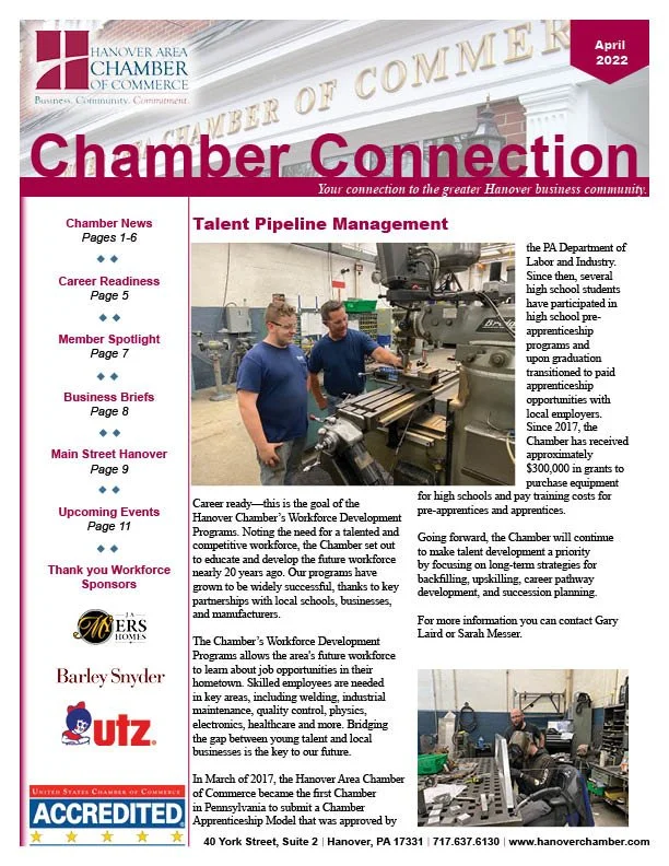 April 2022 Chamber Connection Newsletter